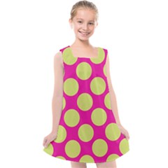 Seamless, Polkadot Kids  Cross Back Dress by nateshop