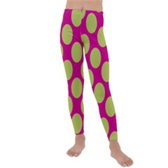 Seamless, Polkadot Kids  Lightweight Velour Leggings by nateshop