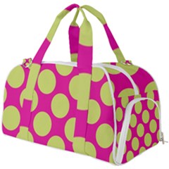 Seamless, Polkadot Burner Gym Duffel Bag by nateshop