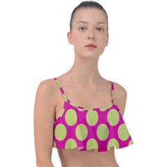 Seamless, Polkadot Frill Bikini Top by nateshop