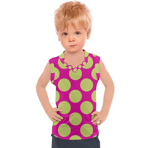 Seamless, Polkadot Kids  Sport Tank Top by nateshop