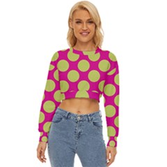 Seamless, Polkadot Lightweight Long Sleeve Sweatshirt by nateshop