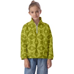 Seamless-pattern Kids  Half Zip Hoodie by nateshop