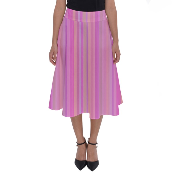 Seamless-texture Perfect Length Midi Skirt