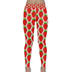 Strawberries Classic Yoga Leggings by nateshop