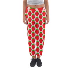 Strawberries Women s Jogger Sweatpants by nateshop