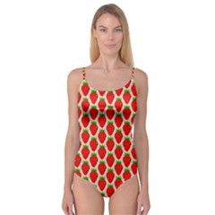 Strawberries Camisole Leotard  by nateshop