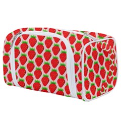 Strawberries Toiletries Pouch by nateshop