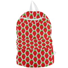 Strawberries Foldable Lightweight Backpack by nateshop