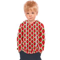 Strawberries Kids  Overhead Hoodie by nateshop