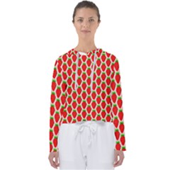 Strawberries Women s Slouchy Sweat by nateshop