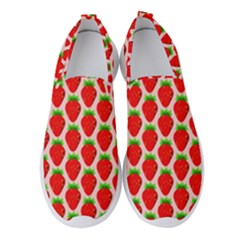 Strawberries Women s Slip On Sneakers by nateshop