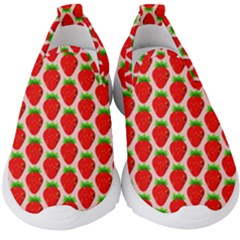 Strawberries Kids  Slip On Sneakers by nateshop