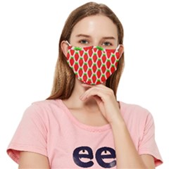 Strawberries Fitted Cloth Face Mask (adult) by nateshop