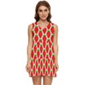 Strawberries Tiered Sleeveless Mini Dress View1