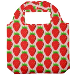 Strawberries Foldable Grocery Recycle Bag by nateshop