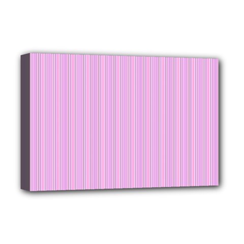 Stripes Deluxe Canvas 18  X 12  (stretched) by nateshop