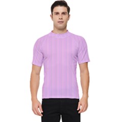 Stripes Men s Short Sleeve Rash Guard by nateshop