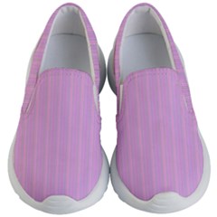 Stripes Kids Lightweight Slip Ons by nateshop