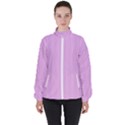 Stripes Women s High Neck Windbreaker View1