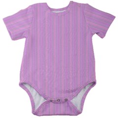 Stripes Baby Short Sleeve Onesie Bodysuit by nateshop