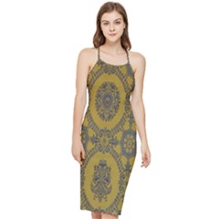 Tapestry Bodycon Cross Back Summer Dress by nateshop