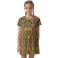 Tapestry Kids  Asymmetric Collar Dress by nateshop