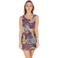 Textile Fabric Pattern Bodycon Dress by nateshop