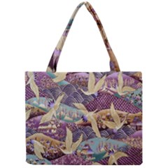 Textile Fabric Pattern Mini Tote Bag by nateshop