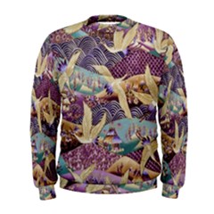 Textile Fabric Pattern Men s Sweatshirt by nateshop