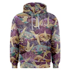 Textile Fabric Pattern Men s Overhead Hoodie by nateshop