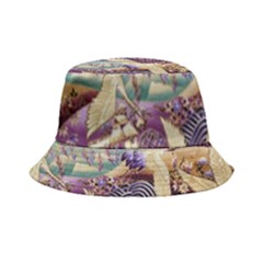 Textile Fabric Pattern Bucket Hat by nateshop