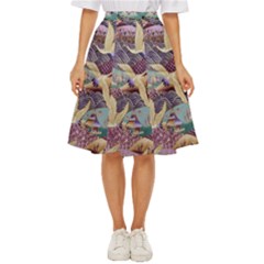 Textile Fabric Pattern Classic Short Skirt by nateshop