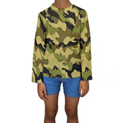 Texture 2 Kids  Long Sleeve Swimwear by nateshop