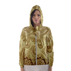 Texture Women s Hooded Windbreaker by nateshop