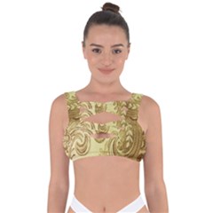 Texture Bandaged Up Bikini Top by nateshop