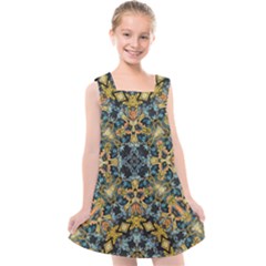 Tile (2) Kids  Cross Back Dress by nateshop