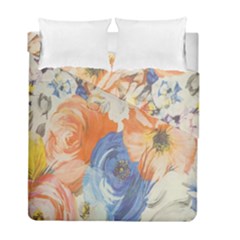 Tissue Duvet Cover Double Side (full/ Double Size) by nateshop