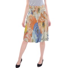 Tissue Midi Beach Skirt by nateshop