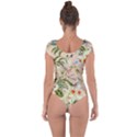 Tropical Fabric Textile Short Sleeve Leotard  View2