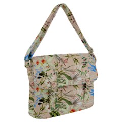 Tropical Fabric Textile Buckle Messenger Bag by nateshop