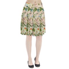 Tropical Fabric Textile Pleated Skirt by nateshop