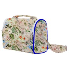 Tropical Fabric Textile Satchel Shoulder Bag by nateshop