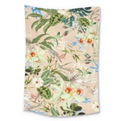 Tropical Fabric Textile Large Tapestry by nateshop