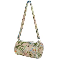 Tropical Fabric Textile Mini Cylinder Bag by nateshop