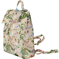 Tropical Fabric Textile Buckle Everyday Backpack by nateshop