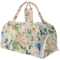 Tropical Fabric Textile Burner Gym Duffel Bag by nateshop