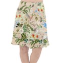 Tropical Fabric Textile Fishtail Chiffon Skirt View1