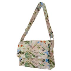 Tropical Fabric Textile Full Print Messenger Bag (m) by nateshop