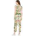 Tropical Fabric Textile Women s Frill Top Chiffon Jumpsuit View2